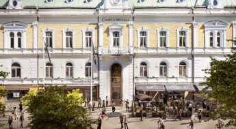 Bild på Motala statt vid Stora torget som ska bli platsen för Campus Motala Foto: Point Properties