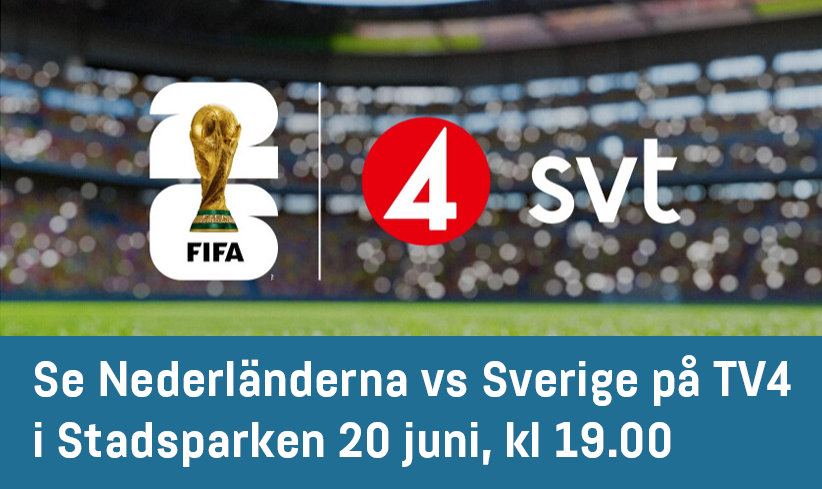 Thumbnail for Fotbolls-VM: Nederländerna-Sverige i Stadsparken