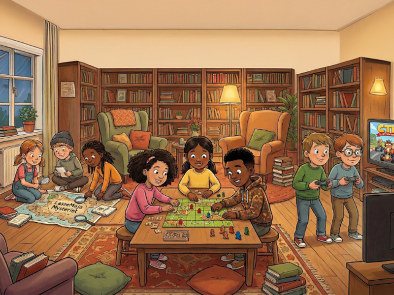 Thumbnail for Låt spelet börja – LasseMajas pusseldeckarspel