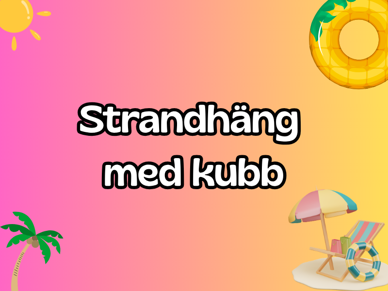 Thumbnail for Strandhäng med kubb