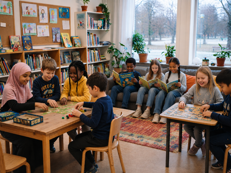 Thumbnail for Tisdagskul – med bok, spel och lek