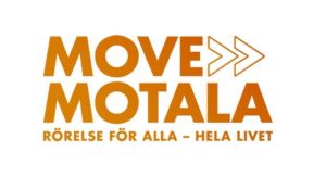 Logotyp - Move Motala, Rörelse för alla - hela livet.