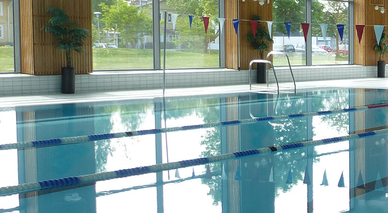 Ombyggnation av simhallen